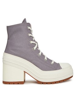 Converse Trampki Chuck 70 De Luxe Heel A12575C Fioletowy ze sklepu MODIVO w kategorii Trampki damskie - zdjęcie 182666619