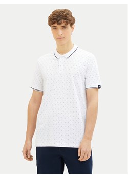 Tom Tailor Denim Polo 1040465 Biały Regular Fit ze sklepu MODIVO w kategorii T-shirty męskie - zdjęcie 182666667