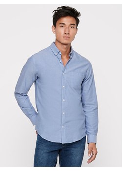 Only & Sons Koszula Alvaro 22006479 Niebieski Slim Fit - id: 0000208502559 - marki Only & Sons - 182666669 Only & Sons Koszula Alvaro 22006479 Niebieski Slim Fit ze sklepu MODIVO w kategorii Koszule męskie - zdjęcie 182666669