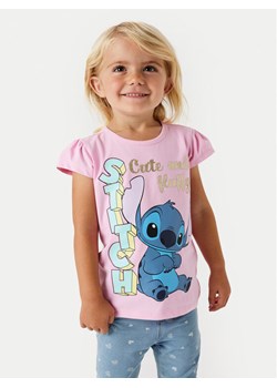 NAME IT T-Shirt Folly Stitch 13240690 Różowy Regular Fit ze sklepu MODIVO w kategorii Bluzki dziewczęce - zdjęcie 182666728