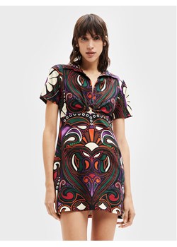 Desigual Sukienka codzienna Celia 22WWVW19 Kolorowy Regular Fit ze sklepu MODIVO w kategorii Sukienki - zdjęcie 182666845