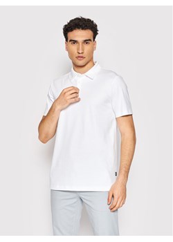 Boss Polo Palosh 50471335 Biały Slim Fit ze sklepu MODIVO w kategorii T-shirty męskie - zdjęcie 182666866
