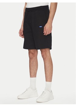 HUGO Szorty sportowe Nasensio 50522364 Czarny Regular Fit ze sklepu MODIVO w kategorii Spodenki męskie - zdjęcie 182666875
