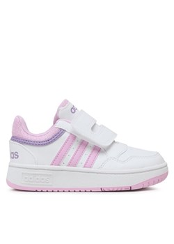 adidas Sneakersy Hoops Shoes IF7734 Biały ze sklepu MODIVO w kategorii Buty sportowe dziecięce - zdjęcie 182666876