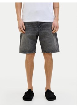 Jack&Jones Szorty jeansowe 12269533 Czarny Loose Fit ze sklepu MODIVO w kategorii Spodenki męskie - zdjęcie 182666916