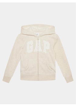 Gap Bluza 692277-19 Écru Regular Fit ze sklepu MODIVO w kategorii Bluzy dziewczęce - zdjęcie 182667098