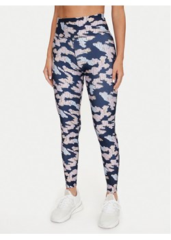 Reebok Legginsy Train Como Tight 100076266 Granatowy Slim Fit ze sklepu MODIVO w kategorii Spodnie damskie - zdjęcie 182667175