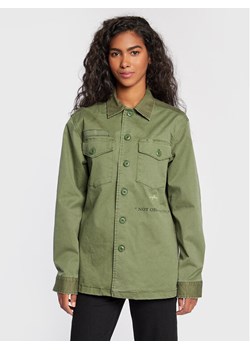 Replay Koszula W2091.000.84503 Zielony Relaxed Fit ze sklepu MODIVO w kategorii Koszule damskie - zdjęcie 182667199