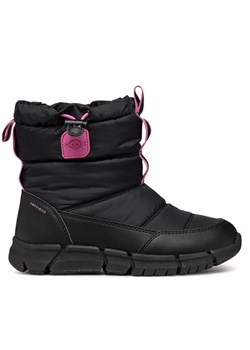 Geox Śniegowce J Flexyper Girl B Ab J46APB 0FU54 C9B8L S Czarny ze sklepu MODIVO w kategorii Buty zimowe dziecięce - zdjęcie 182667235