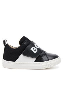 BOSS Sneakersy J52161 S Czarny ze sklepu MODIVO w kategorii Buty sportowe dziecięce - zdjęcie 182667239