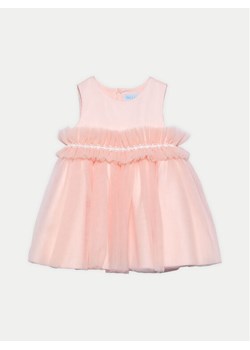 Abel & Lula Sukienka elegancka 5011 Różowy Regular Fit ze sklepu MODIVO w kategorii Sukienki niemowlęce - zdjęcie 182667306