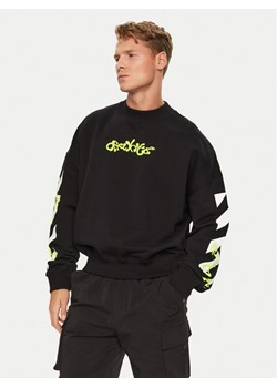 Off-White Bluza OMBA067S23FLE0011050 Czarny Regular Fit ze sklepu MODIVO w kategorii Bluzy męskie - zdjęcie 182667358