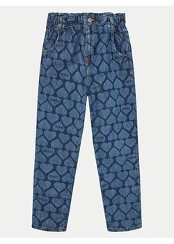 Guess Jeansy J4YA13 D4WF0 Niebieski Relaxed Fit ze sklepu MODIVO w kategorii Spodnie dziewczęce - zdjęcie 182667415