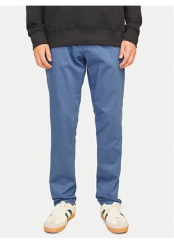 Jack&Jones Chinosy Marco 12150148 Niebieski Slim Fit - id: 0000304376085 - marki Jack & Jones - 182667458 Jack&Jones Chinosy Marco 12150148 Niebieski Slim Fit ze sklepu MODIVO w kategorii Spodnie męskie - zdjęcie 182667458