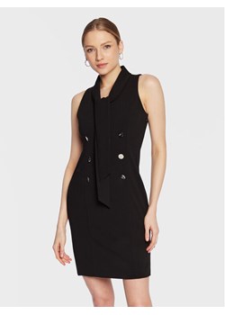 DKNY Sukienka koktajlowa DD3A1852 Czarny Slim Fit ze sklepu MODIVO w kategorii Sukienki - zdjęcie 182667478