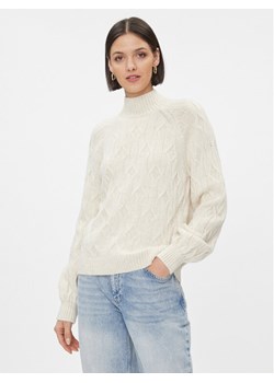 ONLY Golf 15309044 Écru Regular Fit ze sklepu MODIVO w kategorii Swetry damskie - zdjęcie 182667519