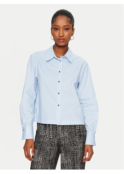 Morgan Koszula 242-CBOXI Błękitny Loose Fit ze sklepu MODIVO w kategorii Koszule damskie - zdjęcie 182667627