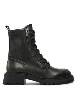 Pepe Jeans Trapery Kane PLS50548 Czarny ze sklepu MODIVO w kategorii Botki - zdjęcie 182667649