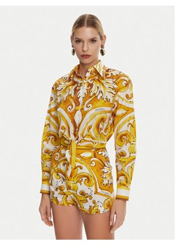 Dolce&Gabbana Koszula F5S65T FI5JK Żółty Regular Fit ze sklepu MODIVO w kategorii Koszule damskie - zdjęcie 182667745