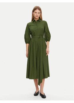 Weekend Max Mara Sukienka koszulowa Kenita 2515221202 Zielony Regular Fit ze sklepu MODIVO w kategorii Sukienki - zdjęcie 182667775