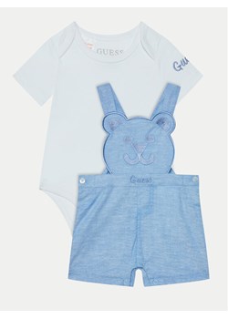 Guess Komplet body i spodnie P5RG09 J1300 Biały Regular Fit ze sklepu MODIVO w kategorii Odzież dla niemowląt - zdjęcie 182667815