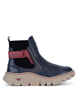 Mustang Botki 1499-603-820 Granatowy ze sklepu MODIVO w kategorii Botki - zdjęcie 182667825