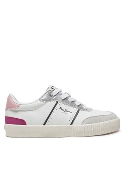 Pepe Jeans Sneakersy PGS30606 Biały ze sklepu MODIVO w kategorii Buty sportowe dziecięce - zdjęcie 182667848