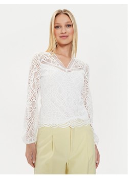 Morgan Bluzka 241-TOULI Écru Regular Fit ze sklepu MODIVO w kategorii Bluzki damskie - zdjęcie 182667905