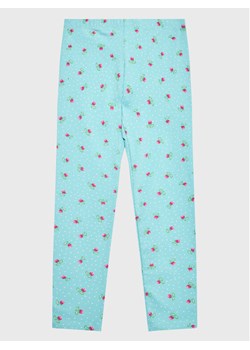 United Colors Of Benetton Legginsy 33KCCF02W Niebieski Slim Fit ze sklepu MODIVO w kategorii Spodnie dziewczęce - zdjęcie 182667956