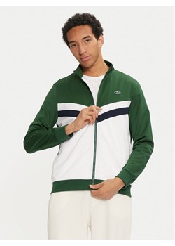 Lacoste Bluza SH2646 Zielony Regular Fit ze sklepu MODIVO w kategorii Bluzy męskie - zdjęcie 182667977