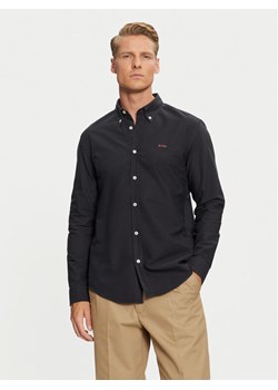 Boss Koszula H-Roan 50521996 Granatowy Slim Fit ze sklepu MODIVO w kategorii Koszule męskie - zdjęcie 182667979