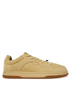 HUGO Sneakersy Hadrian 50541798 Beżowy ze sklepu MODIVO w kategorii Buty sportowe męskie - zdjęcie 182668066