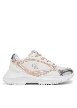Calvin Klein Jeans Sneakersy V3A9-82031-1695Y M Biały ze sklepu MODIVO w kategorii Buty sportowe dziecięce - zdjęcie 182668118