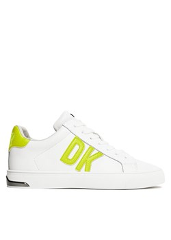 DKNY Sneakersy Abeni K1486950 Biały ze sklepu MODIVO w kategorii Trampki damskie - zdjęcie 182668167
