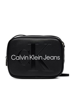 Calvin Klein Jeans Torebka Sculpted Camera Bag18 Mono K60K610275 Czarny ze sklepu MODIVO w kategorii Listonoszki - zdjęcie 182668168