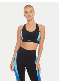Reebok Biustonosz sportowy Lux Racer Bra 100075367 Czarny ze sklepu MODIVO w kategorii Biustonosze - zdjęcie 182668179