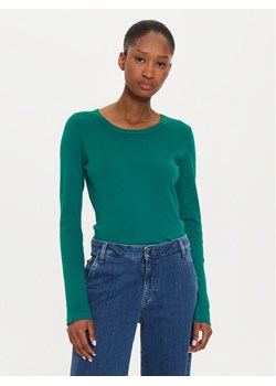 United Colors Of Benetton Bluzka 3GA2E16F9 Zielony Regular Fit ze sklepu MODIVO w kategorii Bluzki damskie - zdjęcie 182668318