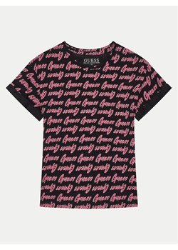 Guess T-Shirt J4YI11 K6YW4 Kolorowy Regular Fit ze sklepu MODIVO w kategorii Bluzki dziewczęce - zdjęcie 182668328