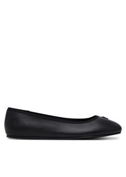 Tommy Hilfiger Baleriny Th Hardware Leather Ballerina FW0FW08654 Czarny ze sklepu MODIVO w kategorii Balerinki - zdjęcie 182668336