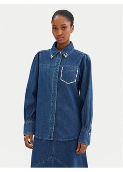 Bruuns Bazaar Koszula jeansowa Bess BBW4231 Niebieski Regular Fit ze sklepu MODIVO w kategorii Koszule damskie - zdjęcie 182668338