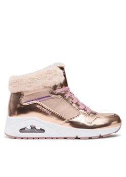 Skechers Sneakersy Uno Cozy On Air 310518L/RSGD Złoty ze sklepu MODIVO w kategorii Buty sportowe dziecięce - zdjęcie 182668348