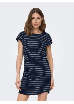 ONLY Sukienka codzienna 15153021 Granatowy Regular Fit ze sklepu MODIVO w kategorii Sukienki - zdjęcie 182668386