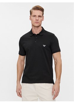 Emporio Armani Underwear Polo 211804 4R461 00020 Czarny Regular Fit ze sklepu MODIVO w kategorii T-shirty męskie - zdjęcie 182668435
