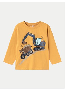NAME IT Bluzka 13233674 Żółty Regular Fit ze sklepu MODIVO w kategorii Kaftaniki i bluzki - zdjęcie 182668478