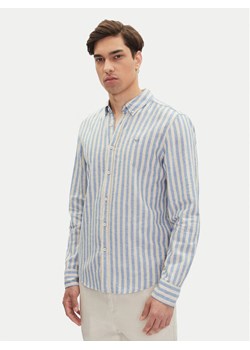 Mustang Koszula Rawlins 1016249 Błękitny Slim Fit ze sklepu MODIVO w kategorii Koszule męskie - zdjęcie 182668518