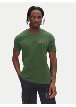 Aeronautica Militare T-Shirt 251TS2391J592 Zielony Regular Fit ze sklepu MODIVO w kategorii T-shirty męskie - zdjęcie 182668519