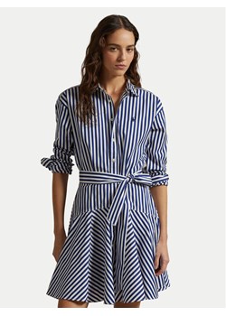 Polo Ralph Lauren Sukienka koszulowa 211929600003 Niebieski Regular Fit ze sklepu MODIVO w kategorii Sukienki - zdjęcie 182668547