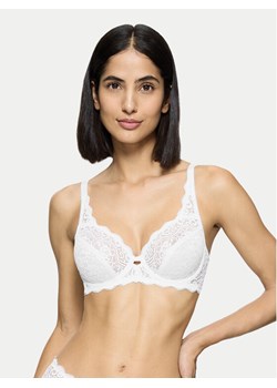 Triumph Biustonosz z fiszbiną Amourette 10209574 Biały ze sklepu MODIVO w kategorii Biustonosze - zdjęcie 182668649