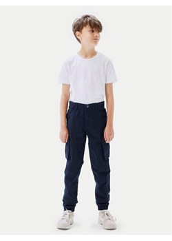 NAME IT Spodnie materiałowe Bamgo 13151735 Granatowy Regular Fit ze sklepu MODIVO w kategorii Spodnie chłopięce - zdjęcie 182668858