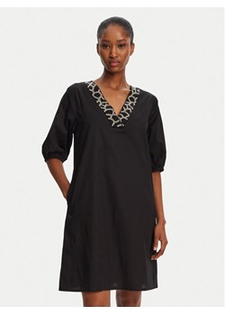 Selmark Sukienka letnia BN198 Czarny Relaxed Fit ze sklepu MODIVO w kategorii Sukienki - zdjęcie 182668888